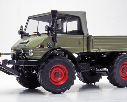4-1066 Unimog 406 (U84) with folding soft-top roof schaalmodel in schaal 1:#2 van het merk weise toys