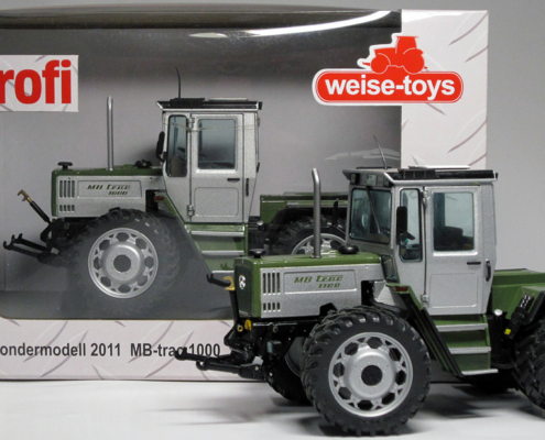 MB-trac 1000 (W441) twin wheels in scale 1:32 of the brand Weise toys