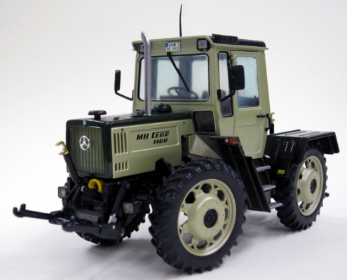 MB-trac 1100 (W441) with row crop wheels miniatuurmodel in schaal 1:32 van weise toys